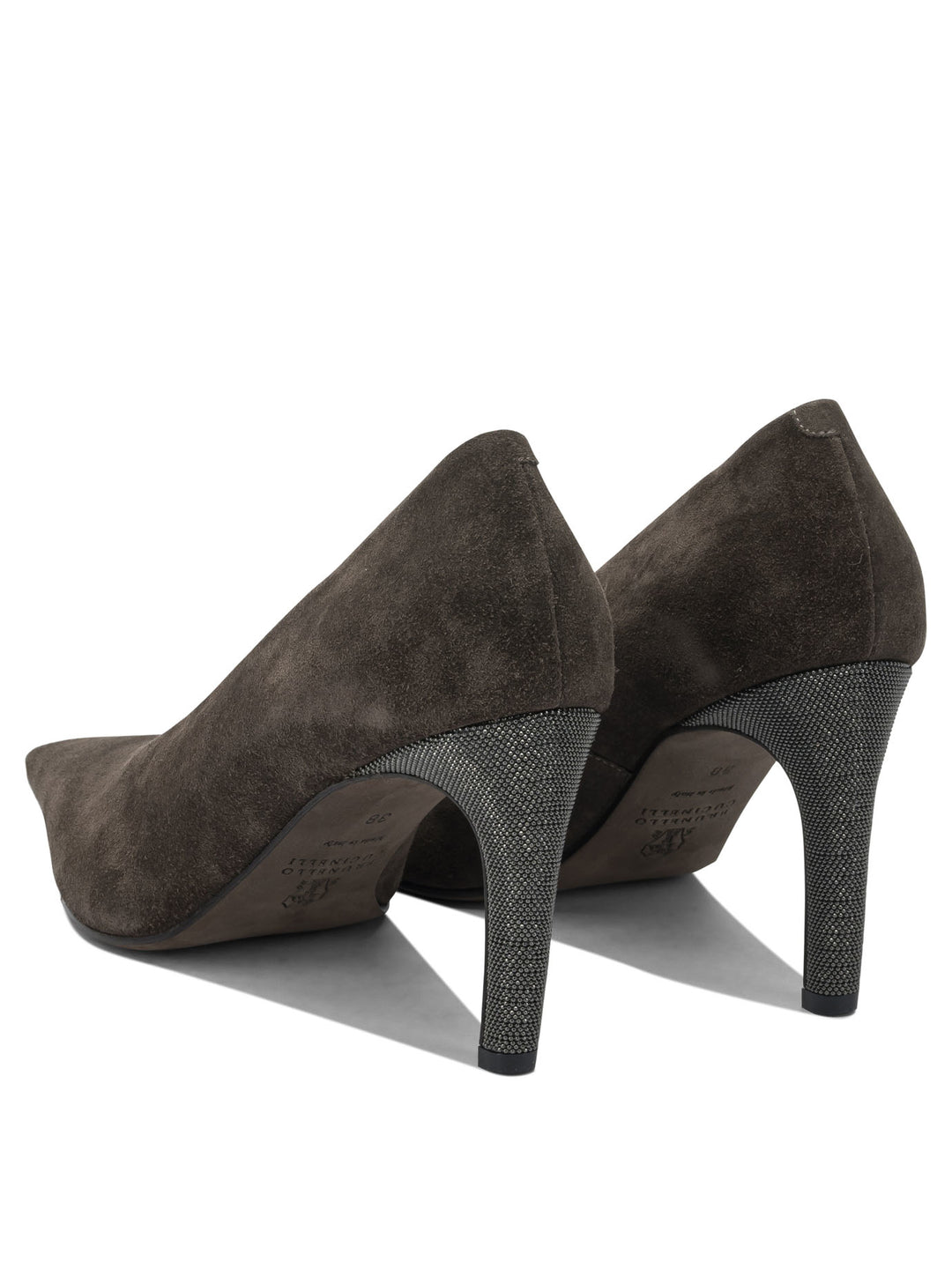 Brunello Cucinelli Precious Heel 88mm Heeled shoes - Marrone | de572a636a8120e92972186e2f2c036129c9e062