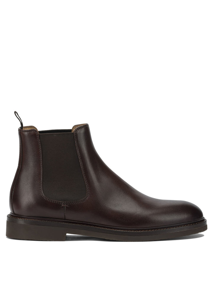 Brunello Cucinelli Leather Chelsea Boots Stivali e Stivaletti - Marrone | fd61fd320bd86882fda5a3895501cee8aac5e331