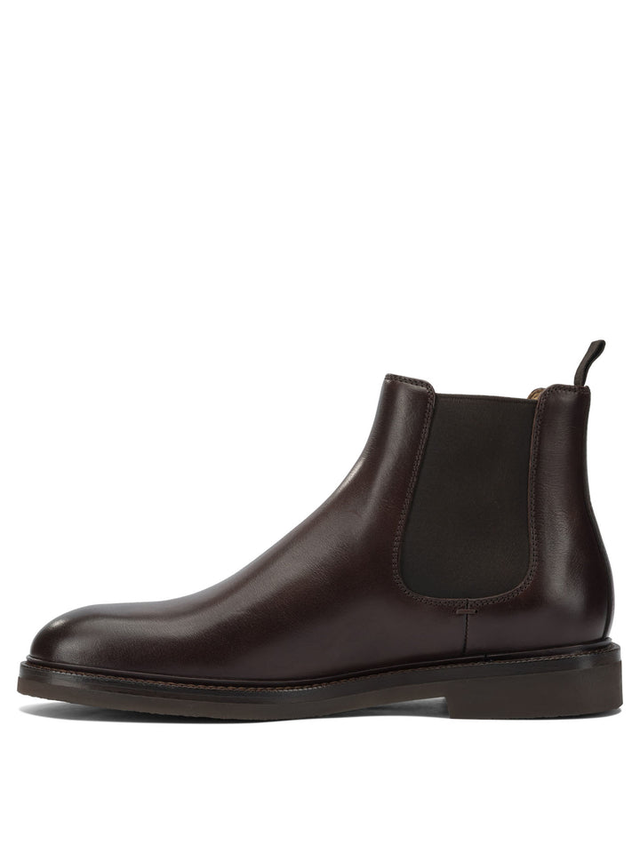 Brunello Cucinelli Leather Chelsea Boots Stivali e Stivaletti - Marrone | 805aafbdd2cc20b313168b1f5e4411cca8bed783