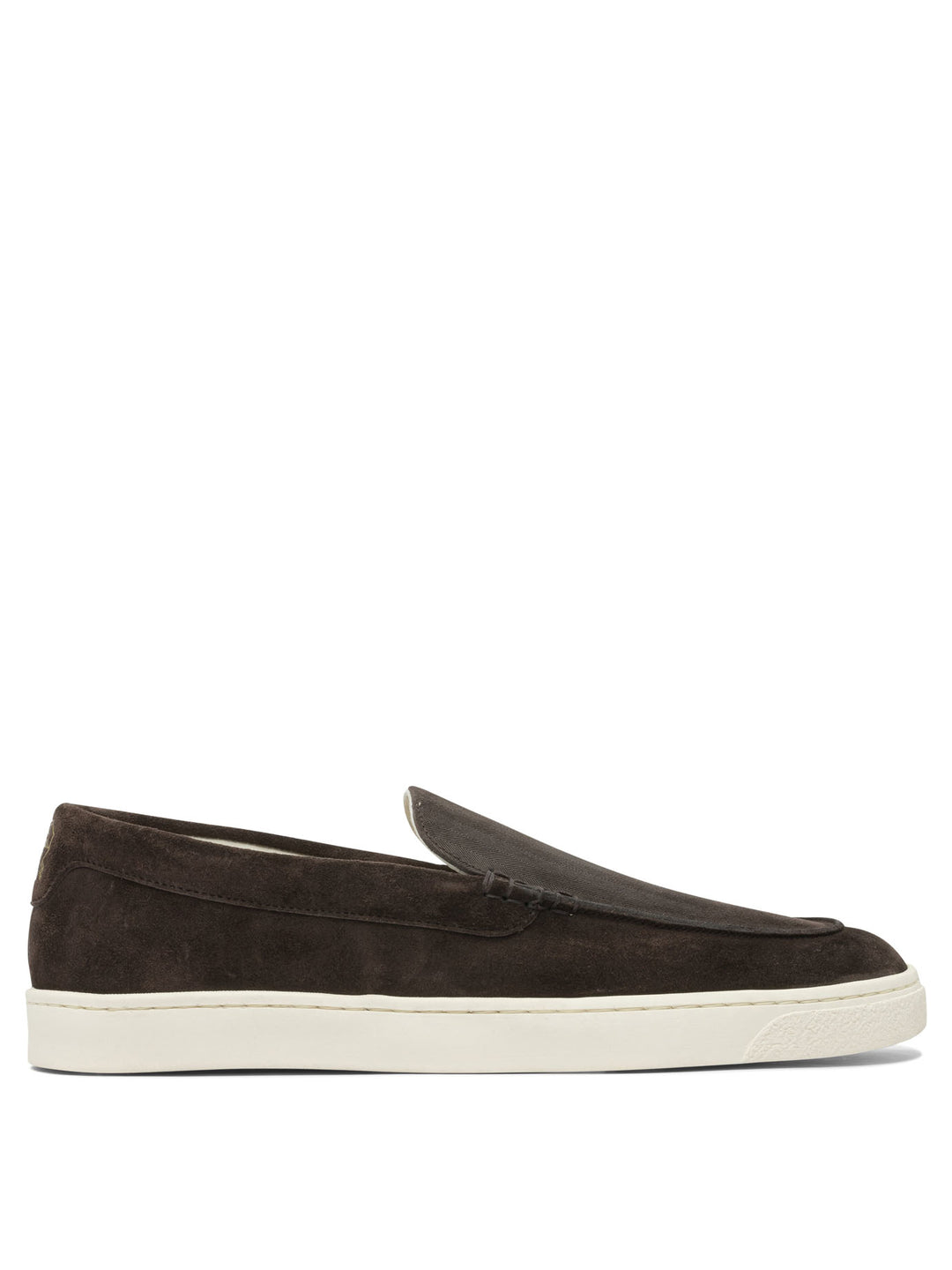 Brunello Cucinelli Chevron-Effect Suede Loafers Loafers & Slippers - Marrone | d200e5f549ca50d0ddbf602e900ca18e06daa6a5