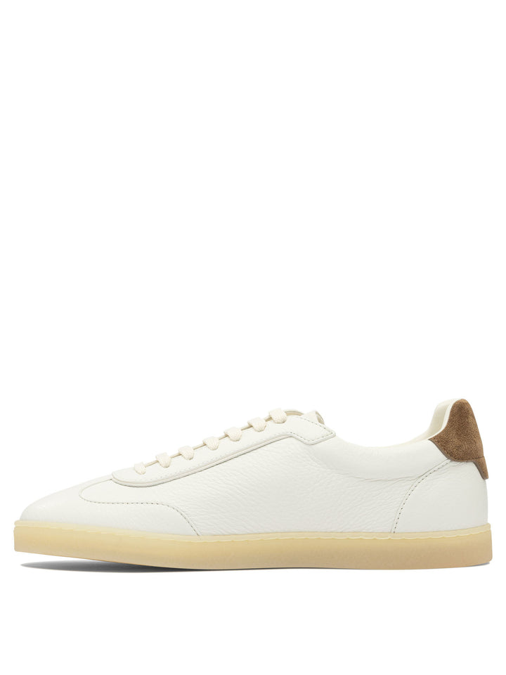 Brunello Cucinelli Leather Sneakers Sneakers & Slip-On - Beige | ebab936eefc00e7be5830fbdf20e0e3d7c4ad753