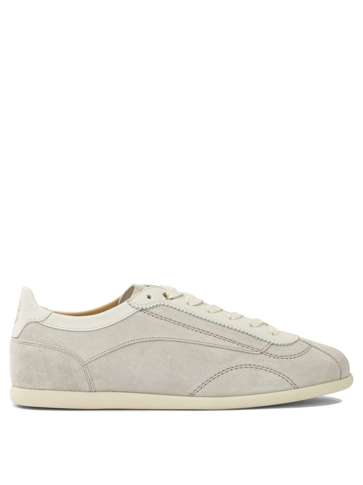 Brunello Cucinelli Suede Sneakers Sneakers & Slip-On - Beige | eebfe151d3bbcd10366a9fbac46fa1f974102e50