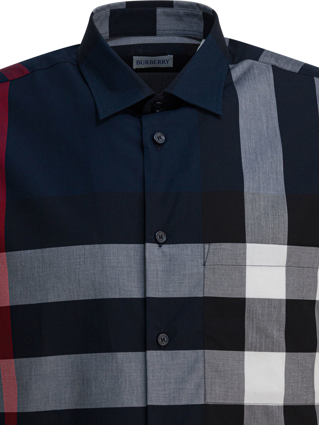 Burberry Check Shirts - Blu | 90d9291c858b3ade4be3c7b48f2db6cead7acdc3
