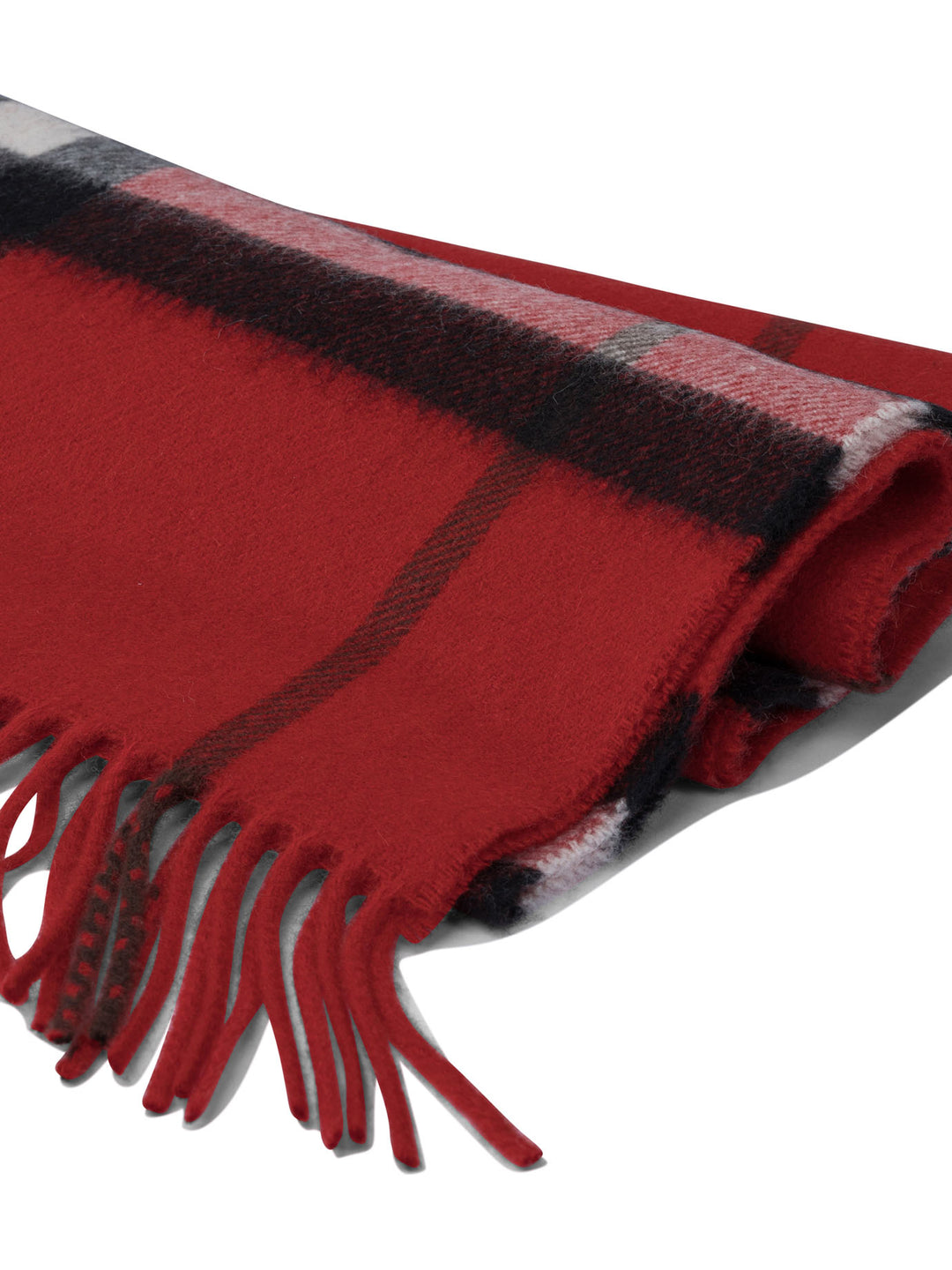 Burberry Check Sciarpe & Foulard - Rosso | 76f32dd16aecf7fdc93a02fa5654589446b4773a