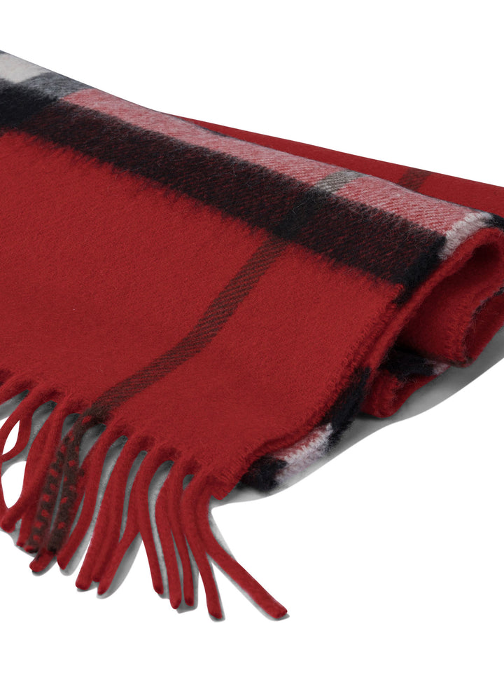 Burberry Check Sciarpe & Foulard - Rosso | 76f32dd16aecf7fdc93a02fa5654589446b4773a