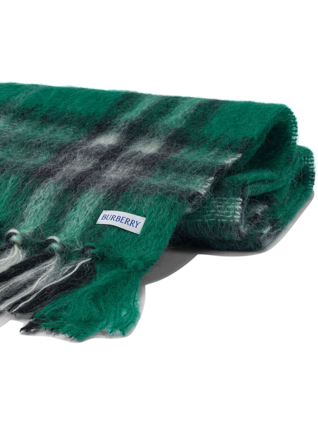 Burberry Check Sciarpe & Foulard - Verde | 677248e63a4faed876b063e25bcd1d95f4359a39