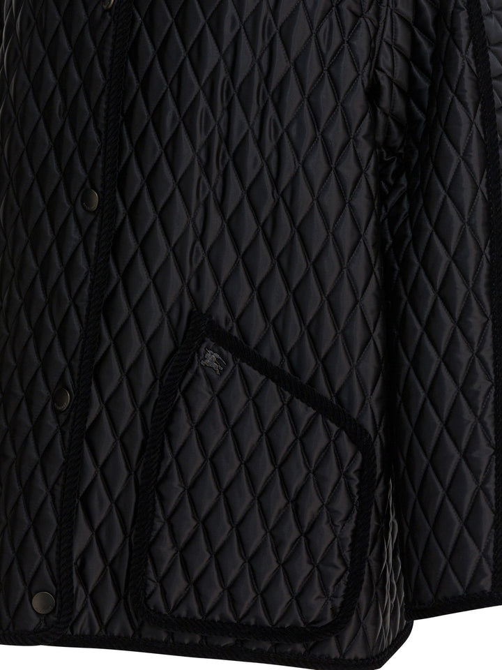 Burberry Floriston Jackets and Coats - Nero | 9c81391b3644b9e9e0531f37b2ee945260566567