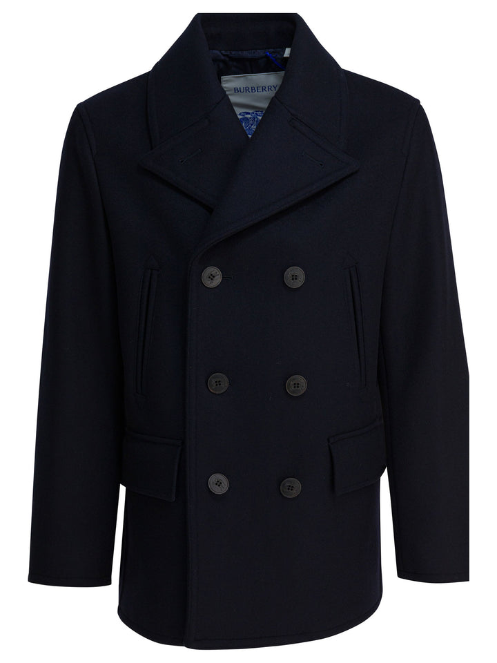 Burberry Wool Coat Jackets and Coats - Blu | 1b0024ab3c2acea7accdbf7eb522066272893831