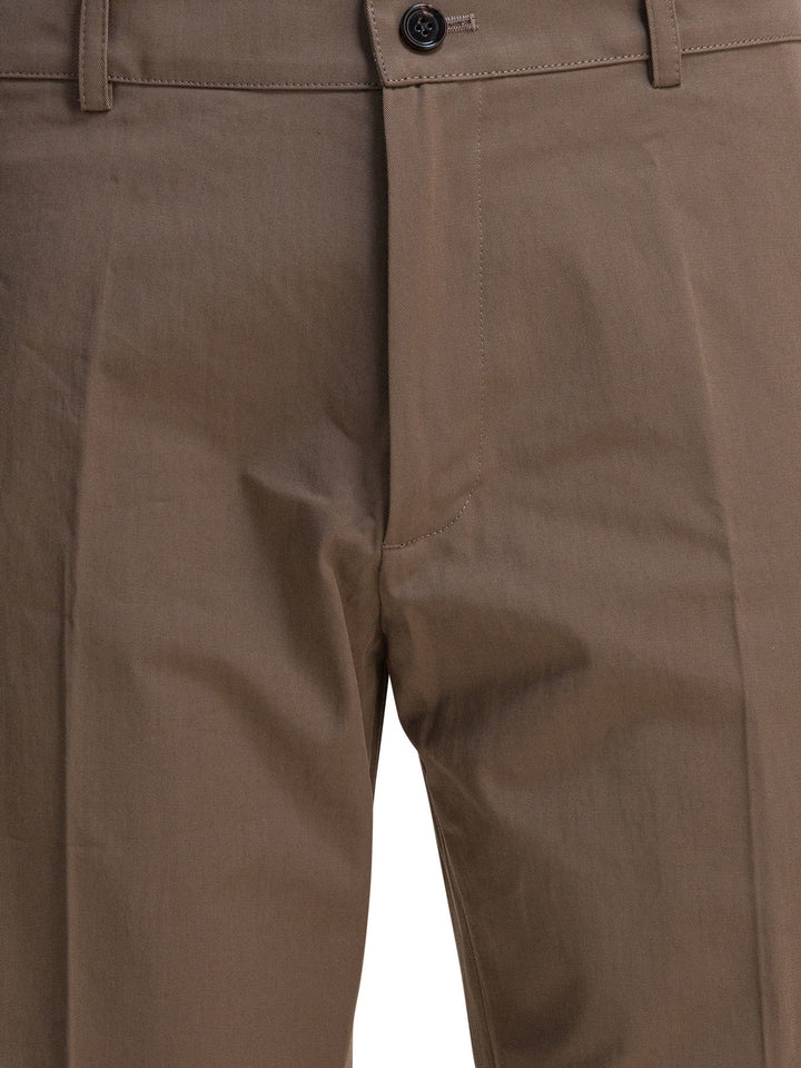 Burberry Cotton Chino Pants Trousers - Marrone | d2ccea2e2bf0e8ed673ce1521c5d90ea6a33dc83