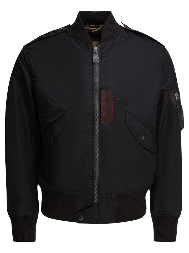 Buzz Rickson'S L-2b Jackets and Coats - Nero | edfc065a5b0ae082d8a745446c690ae06266f7fe