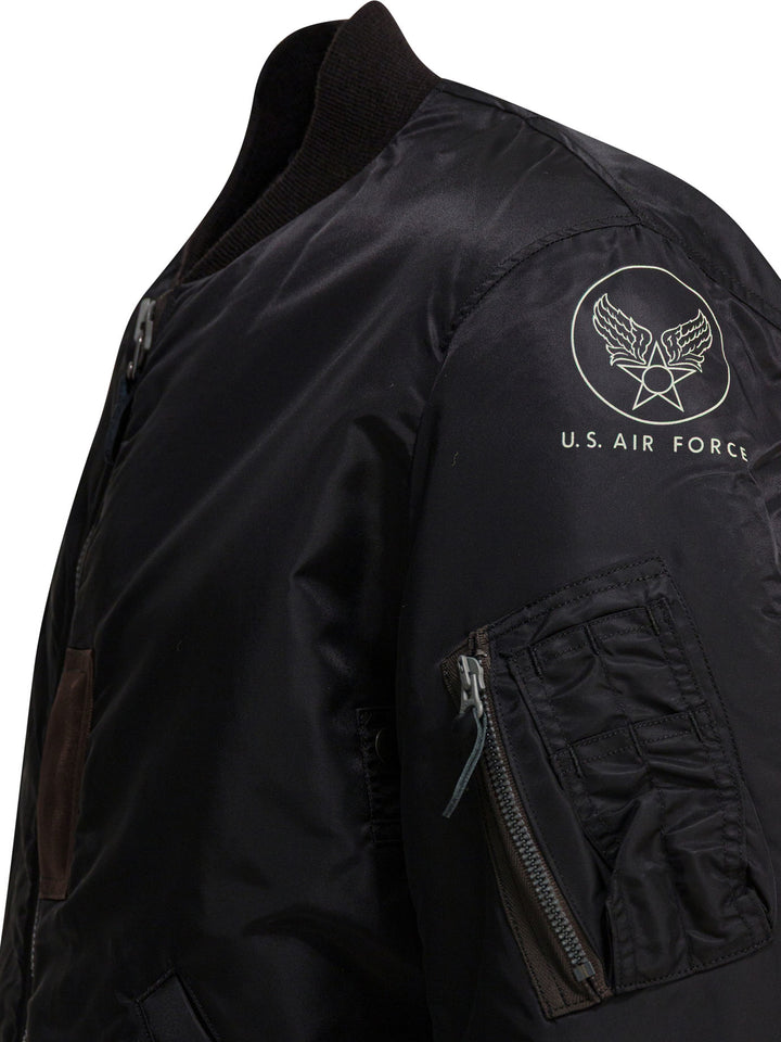 Buzz Rickson'S Ma-1 Jackets and Coats - Nero | 24043ce8d9facc636c7bf9bc104ecf605adc2d68
