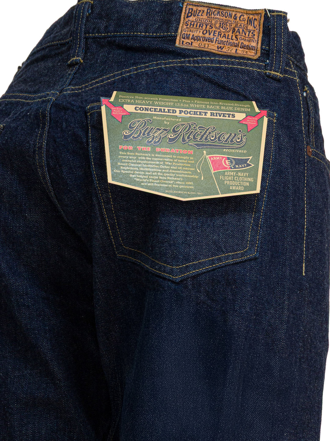 Buzz Rickson'S Straight-Leg Jeans - Blu | 35ce901a1b32585fa5911357f34e95163466cfac