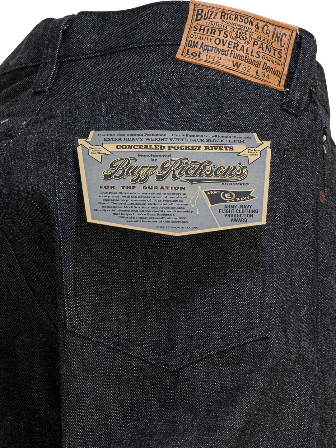 Buzz Rickson'S Ma-1 Jeans - Nero | c9638433e5e03acd6a0bf33d11c25aa460d0a373