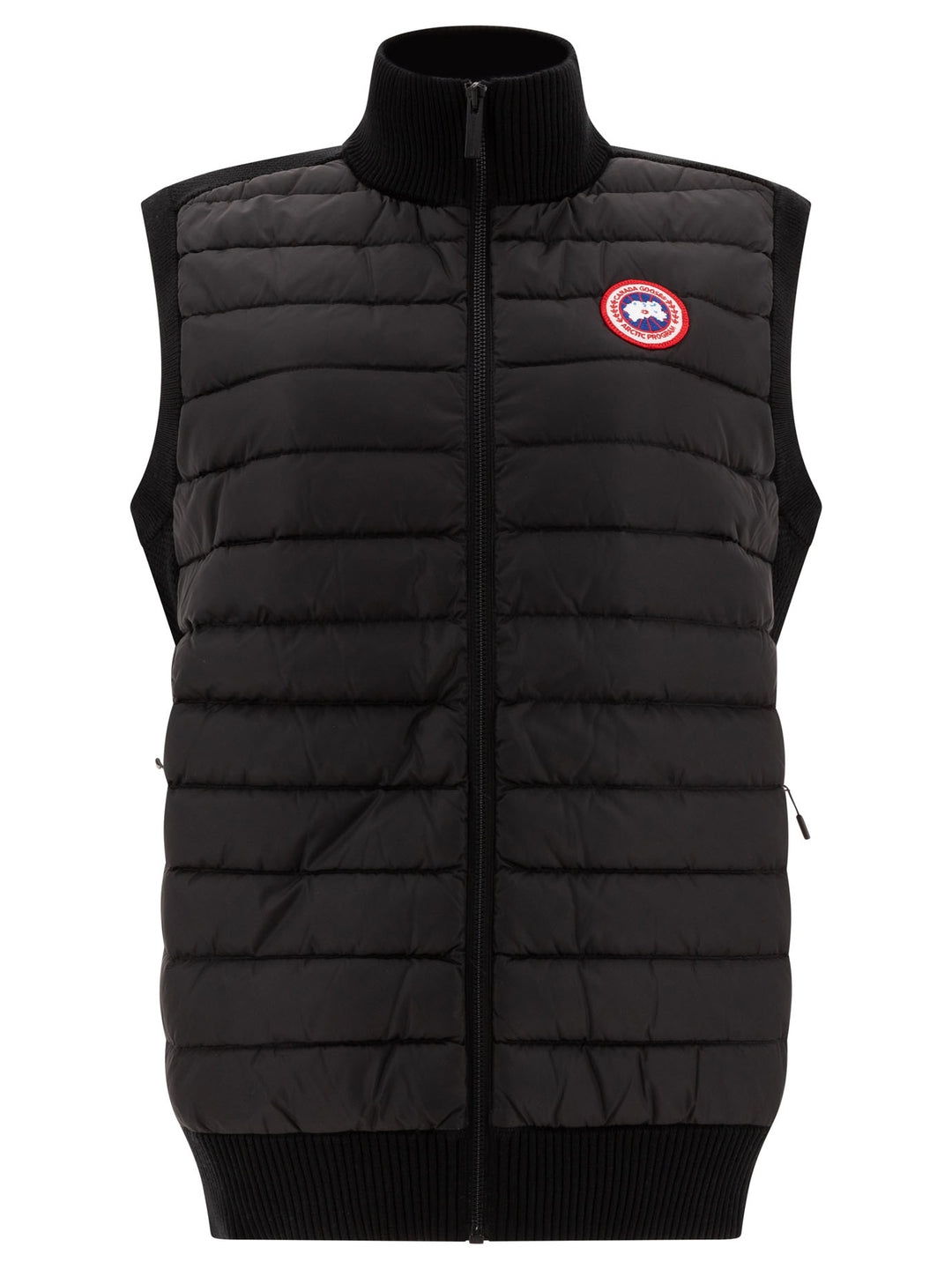 Canada Goose Hybridge Knit Sleeveless Jacket Jackets and Coats - Nero | e2b52ba7c5dc72a271b3d35b0bee20308fee376f
