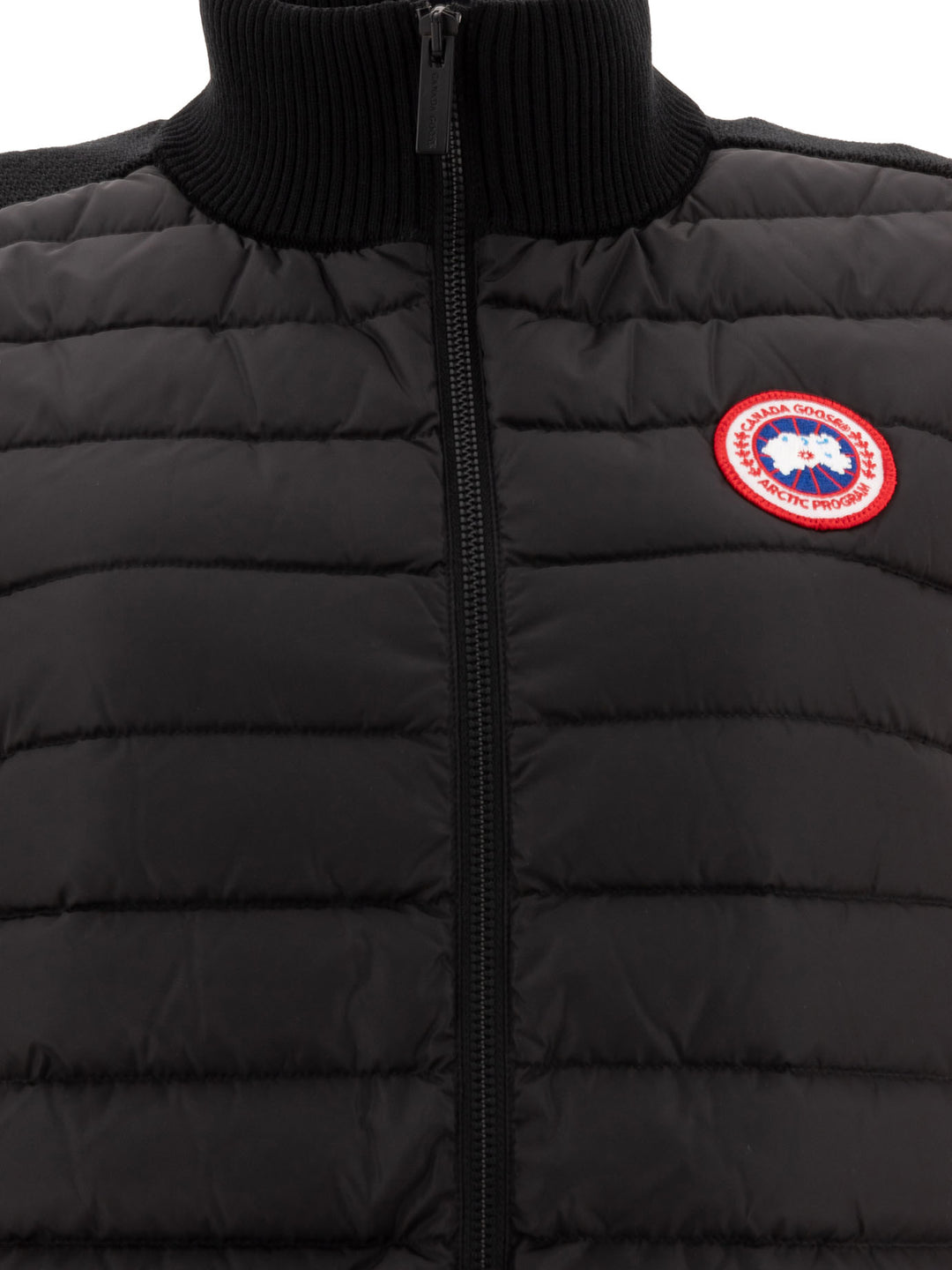 Canada Goose Hybridge Knit Sleeveless Jacket Jackets and Coats - Nero | 37dfbc00df85fea5412107e0753b8b6b73f69b2b