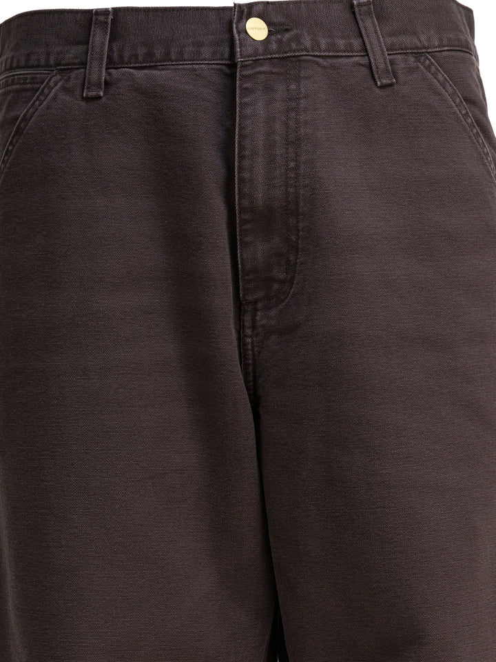 Carhartt Wip Single Knee Trousers - Marrone | 5659bb91aacb828ba8f44360b26b9b4f1a24e65b