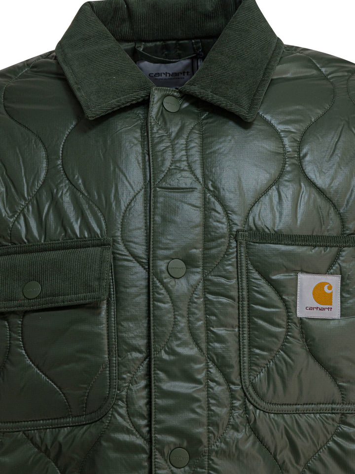 Carhartt Wip Oscar Chore Jackets and Coats - Verde | 49724b804f0b41b9992cfe43bf9facaaec10adc9
