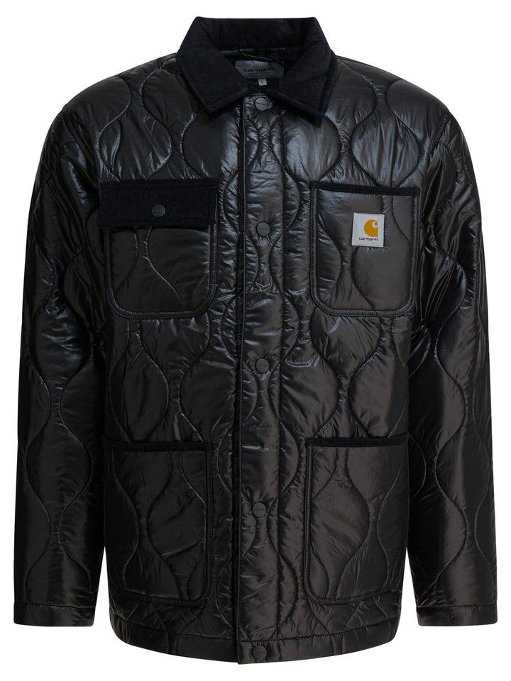 Carhartt Wip Oscar Chore Jackets and Coats - Nero | 3d8cb9d7ceca52f25f964b304a08f31733a42c86