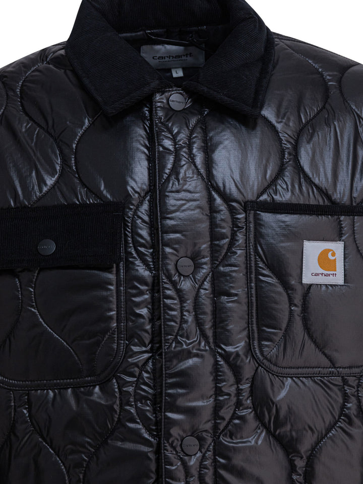Carhartt Wip Oscar Chore Jackets and Coats - Nero | a6c064147bac01e63aaf63e235f888396a594aec