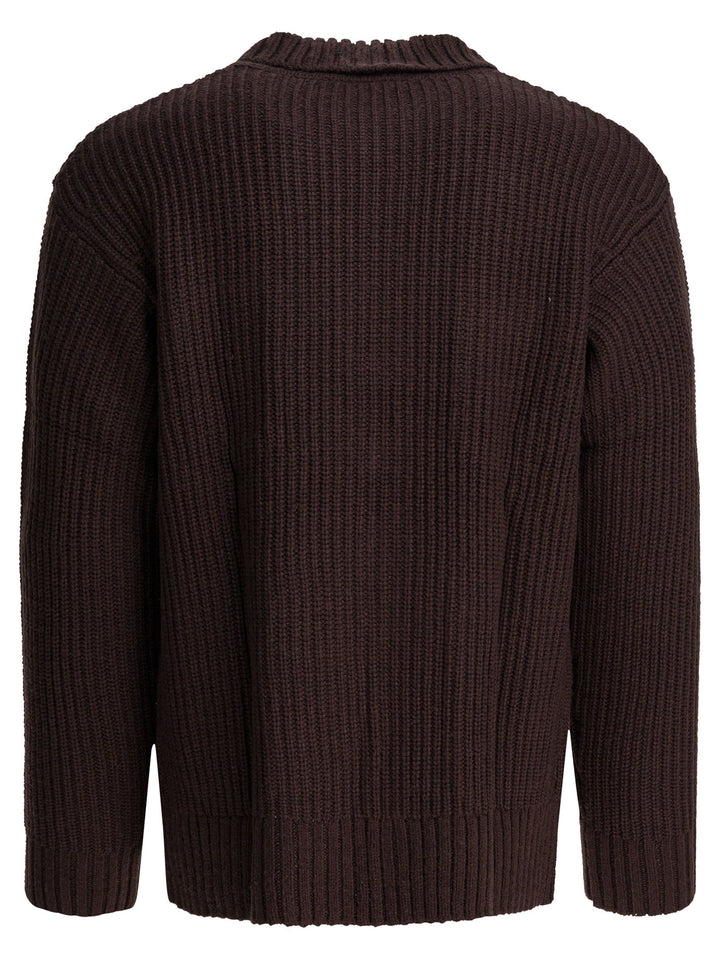 Carhartt Wip Chore Knit Jackets and Coats - Marrone | 860422beaab230d9934bf1aa7dcea2a8287782f9