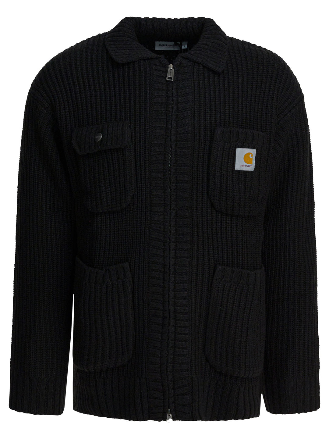 Carhartt Wip Chore Knit Jackets and Coats - Nero | d0b66b8055c045f8089c58934cc1a9bf8d772822