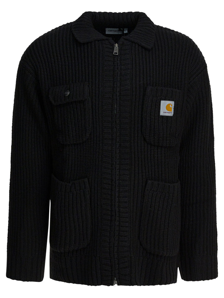 Carhartt Wip Chore Knit Jackets and Coats - Nero | d0b66b8055c045f8089c58934cc1a9bf8d772822