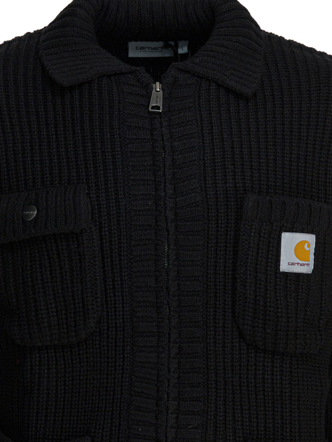 Carhartt Wip Chore Knit Jackets and Coats - Nero | 838ca4ea11e2f57f6ee4e058acc03143f809e3b1
