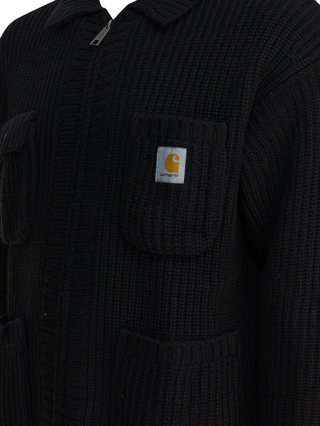 Carhartt Wip Chore Knit Jackets and Coats - Nero | 094821a9c0527c8978ed8ed48b1496f403126999
