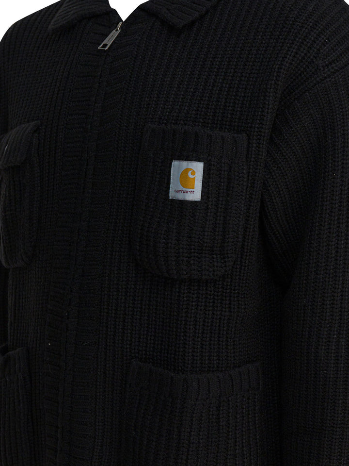Carhartt Wip Chore Knit Jackets and Coats - Nero | 094821a9c0527c8978ed8ed48b1496f403126999