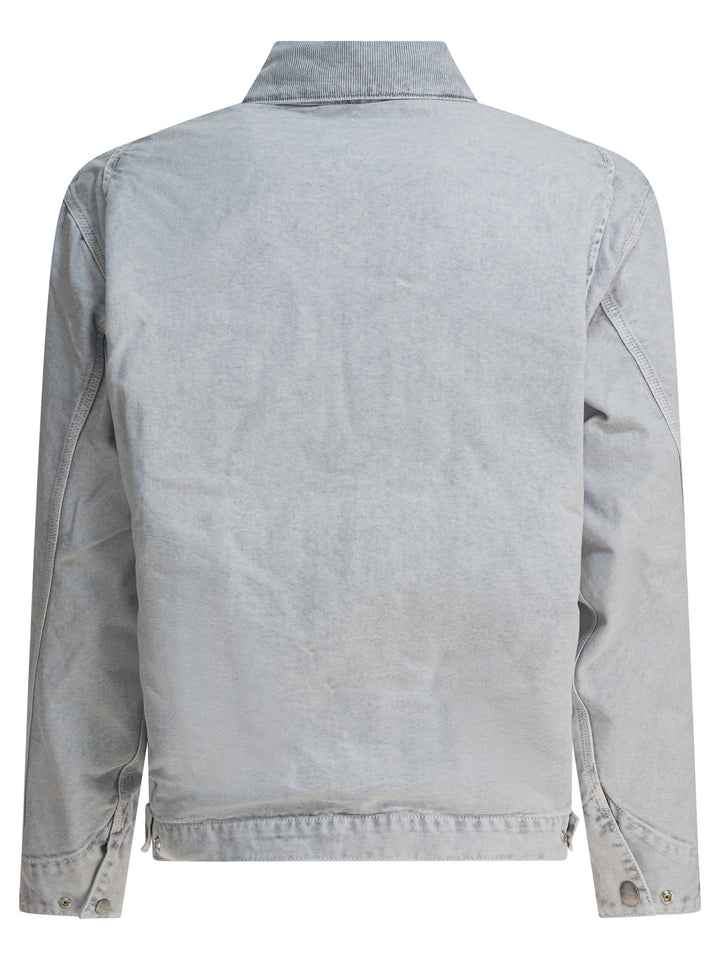 Carhartt Wip Og Detroit Jackets and Coats - Light blue | 391bb5af09cce40736d2aa8a8c4b9dc5edad5fd9