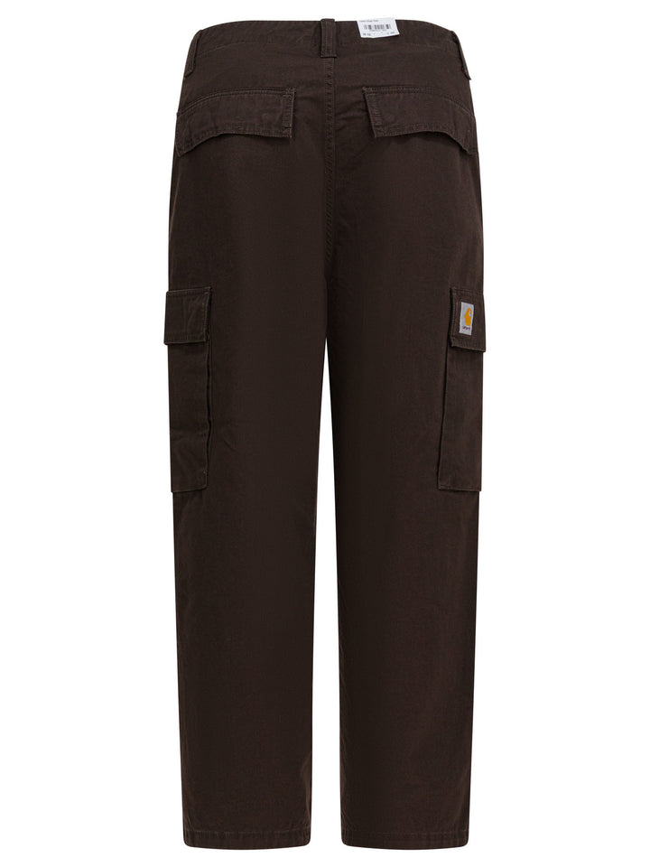 Carhartt Wip Kade Trousers - Marrone | 64c44192876f7b345cf6477bac15ad2a52ebba94