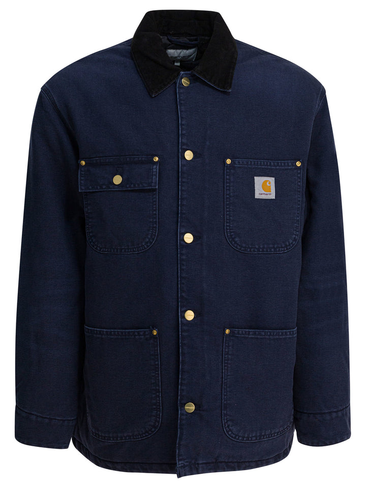 Carhartt Wip Og Chore Coat Jackets and Coats - Blu | 35ebd8a9b2a77a34c3916c81cd6c3ada46ee07f4