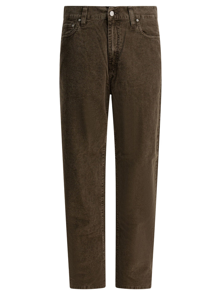 Carhartt Wip Aaron Trousers - Marrone | a1499fe0a933fa4857386f9d67756688047801e4