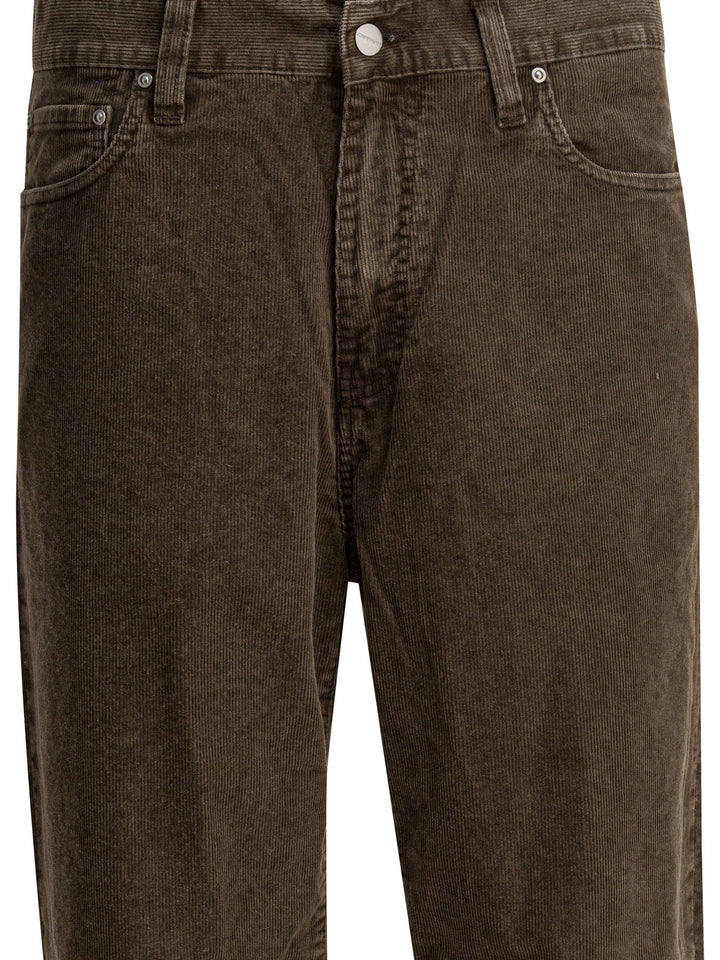 Carhartt Wip Aaron Trousers - Marrone | 11baa8619f81e2d9a5ad0088a35601f9bbc92a26