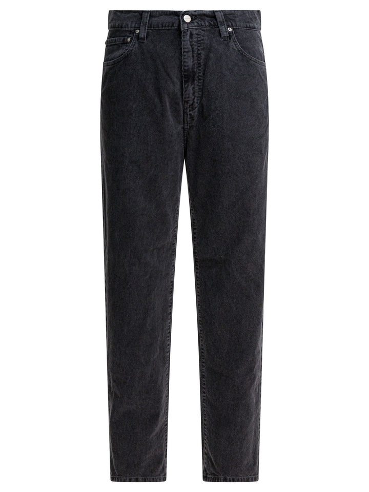 Carhartt Wip Aaron Trousers - Nero | 70c695431fb21ee41fe55d2218188973bd3300de