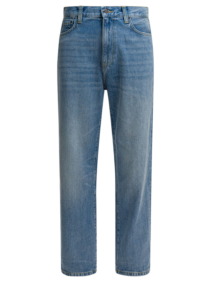 Carhartt Wip Aaron Jeans - Blu | 65a62288b474f3fe54c03a66d03f6a368c3765bd