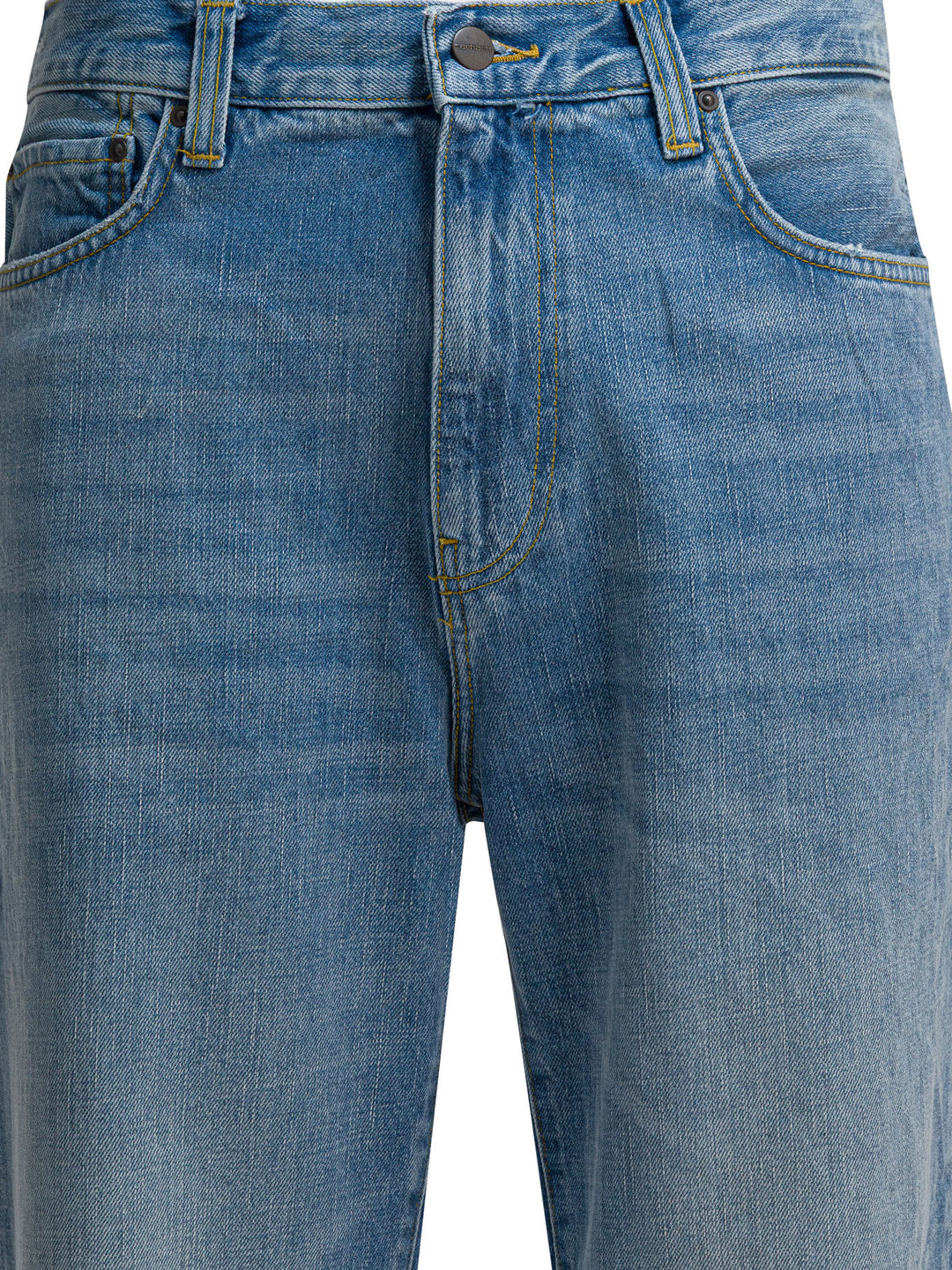Carhartt Wip Aaron Jeans - Blu | 2f384f3bd4f013e1c1aa89b7987a2cd27a2a6980
