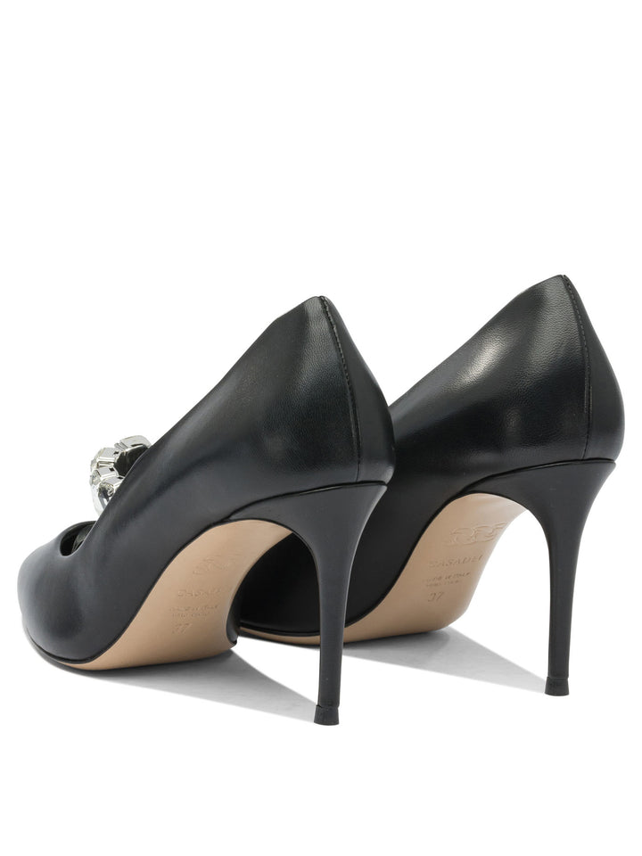 Casadei Julia Minorca 80mm Heeled shoes - Nero | 8d7ce89b45a15c8d87f02724e1cd9f2ec4fc282f