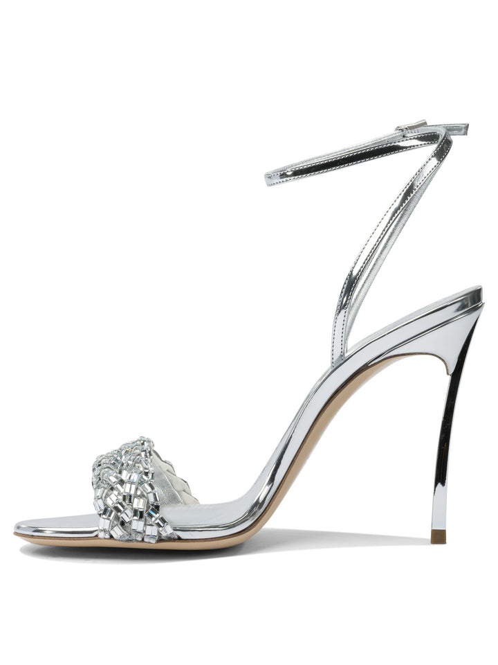 Casadei Interstellar Sandali - Silver | 9815f8fed944b0b91253f9078143957b349af462