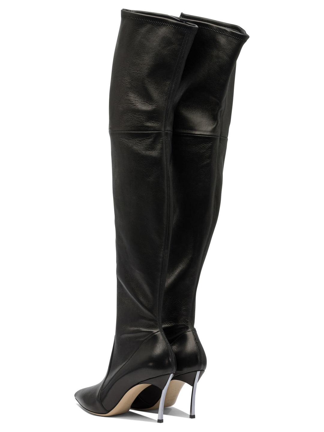 Casadei Over-The-Knee  100mm Boots - Nero | da451e5feb9f4b37c28d05d7dc3f3a95f9ccab38