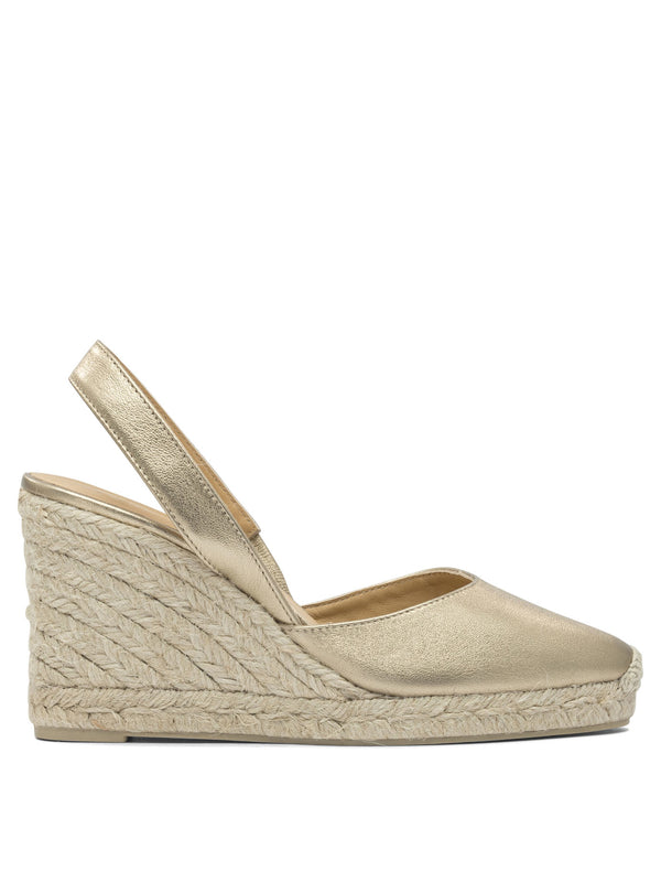 Carissa 90mm Espadrilles Oro