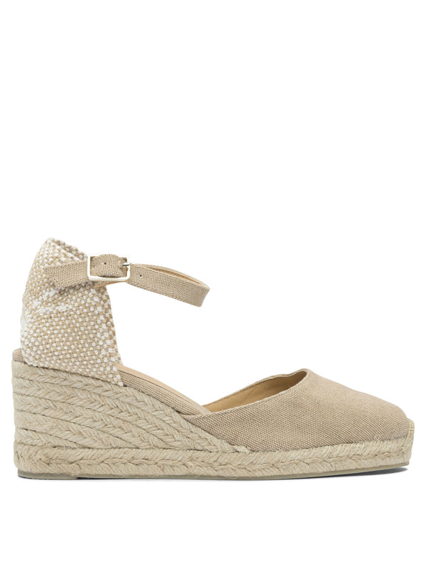 Carol 70mm Espadrillas Beige