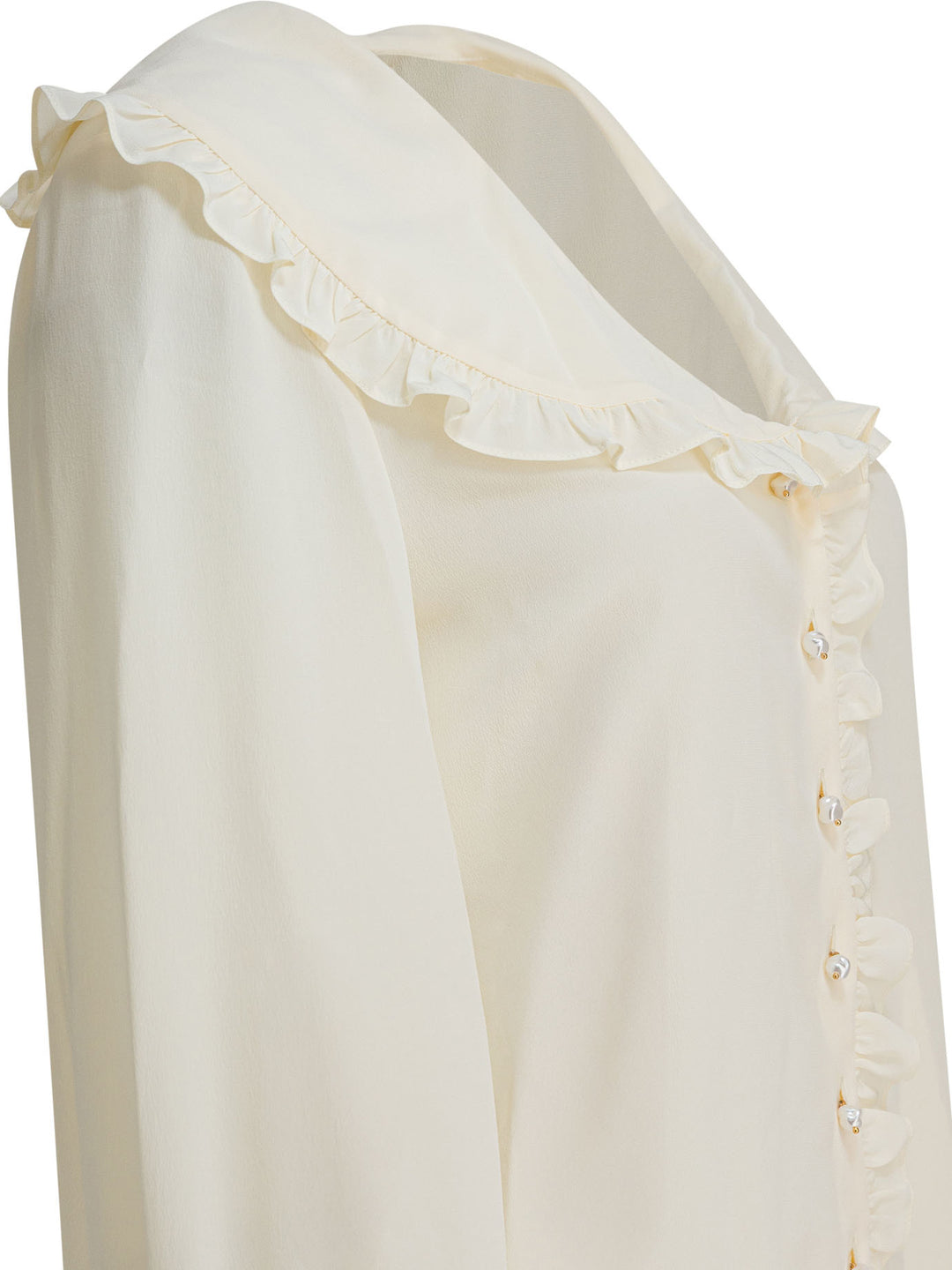 Chloé Silk Shirt Shirts - Giallo | d7117199e7566234be0aa5c0406e76bd591048f6