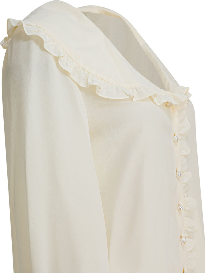 Chloé Silk Shirt Shirts - Giallo | d7117199e7566234be0aa5c0406e76bd591048f6