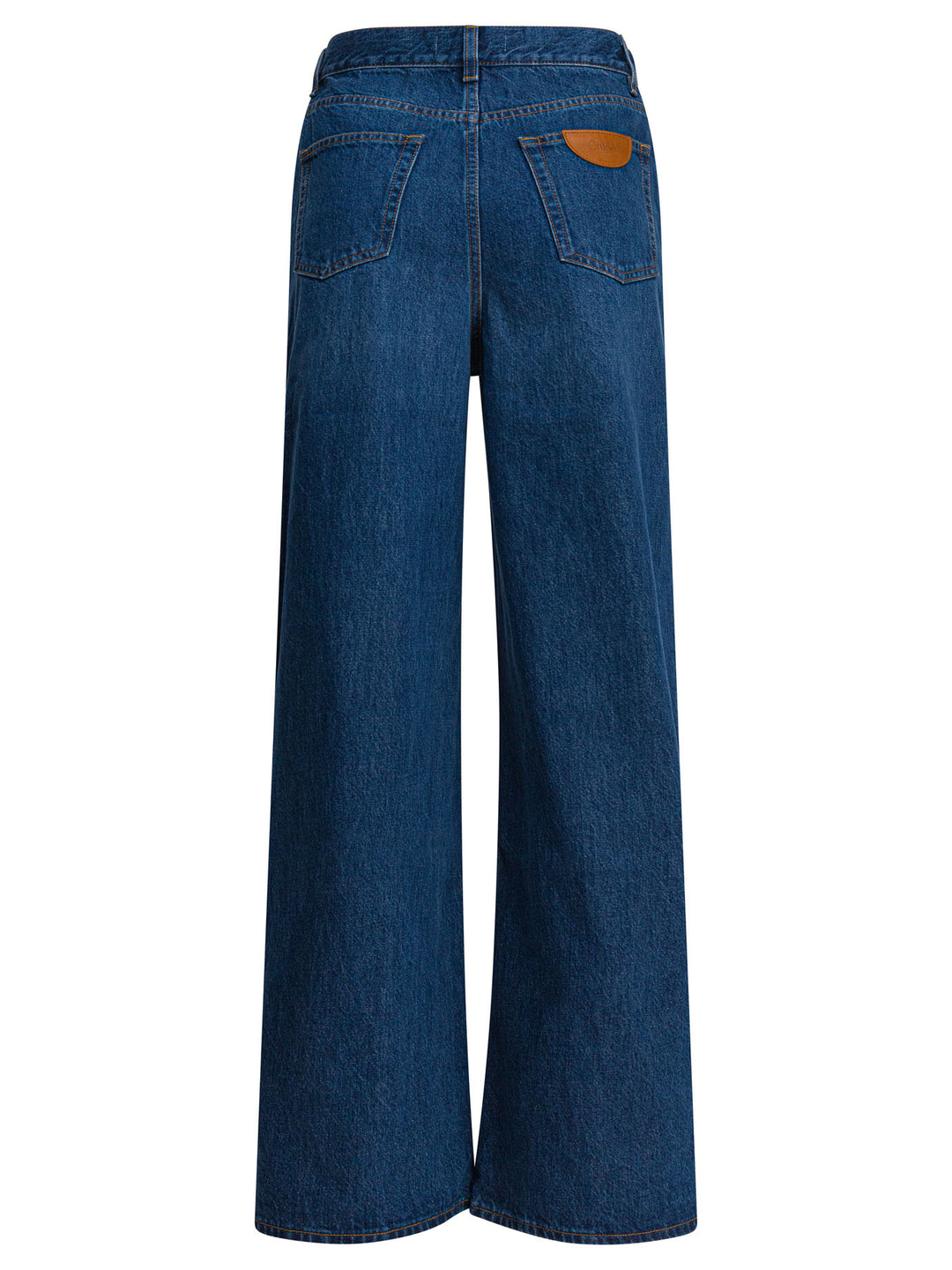 Chloé Wide Leg Jeans - Blu | 1978cc0ba8f95b2da2ebc69869ee3d1d6d14aeee