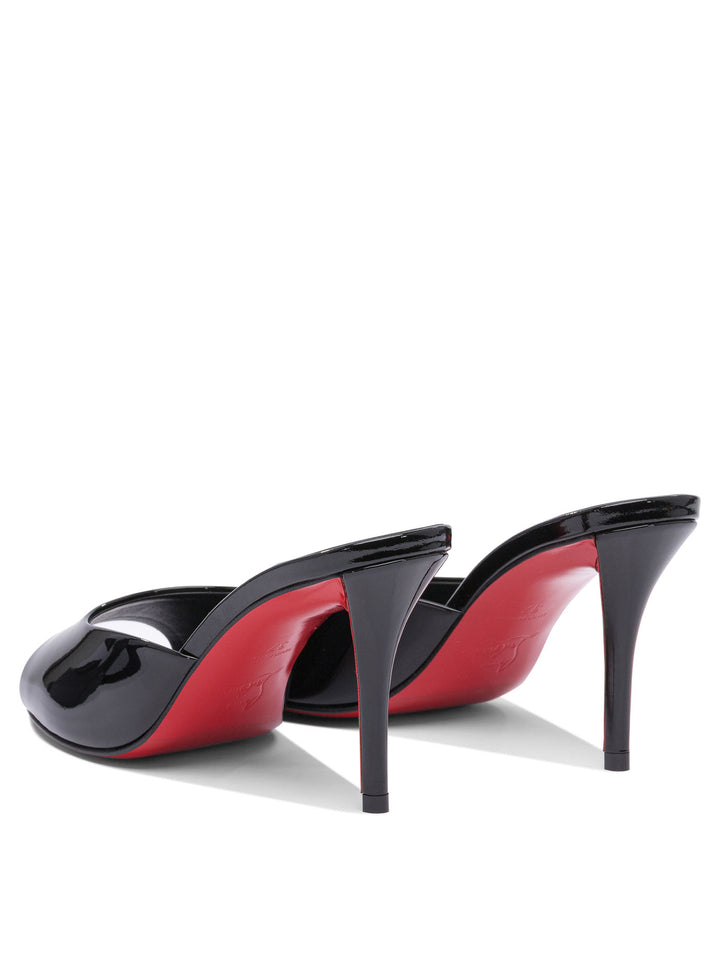 Christian Louboutin Miss Z Mule 80 Patent/Lining Heeled shoes - Nero | 8c403ce978310995b9c4aa4f349a09c5d3d71271