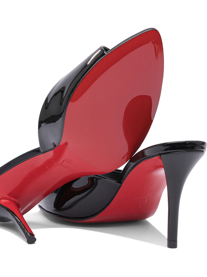 Christian Louboutin Miss Z Mule 80 Patent/Lining Heeled shoes - Nero | 2eb29833610a1f44beb20a0966cf26c63d743467