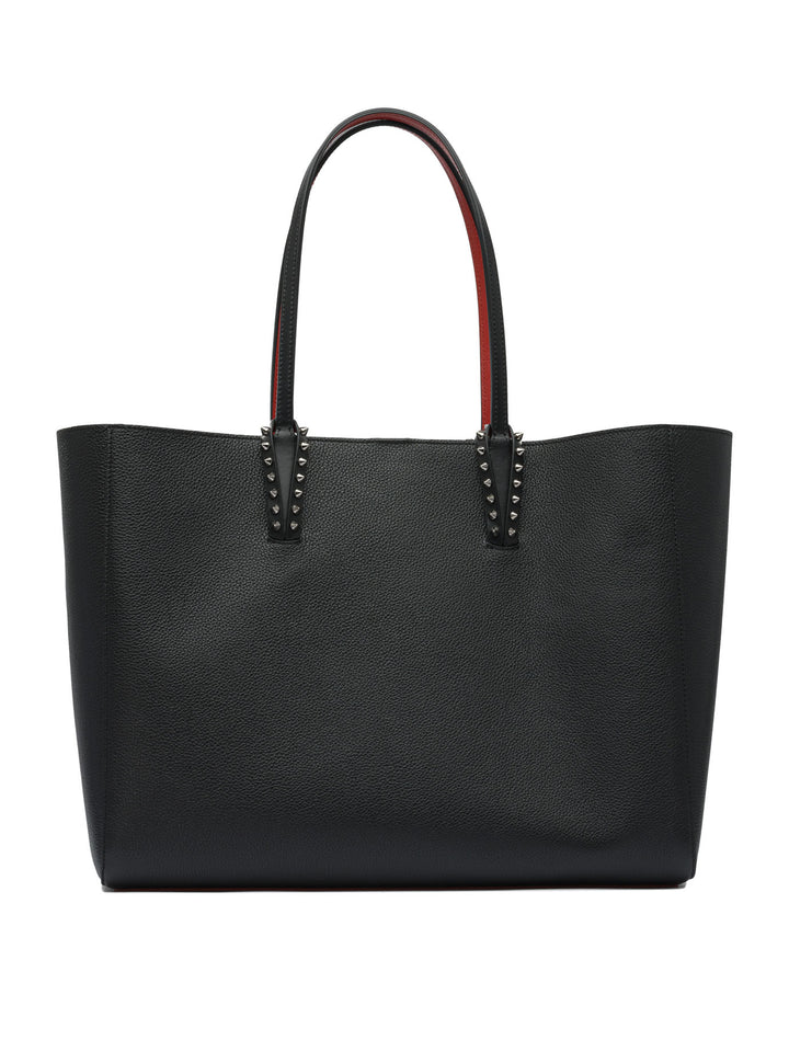 Christian Louboutin Cabata Soft Large Calf Empire Borse a Spalla e Tracolla - Nero | ab086bf695de021dd6498a3a635ed5a329c31f34