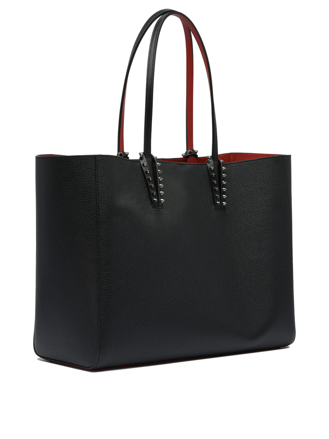 Christian Louboutin Cabata Soft Large Calf Empire Borse a Spalla e Tracolla - Nero | 11140de492c3da8b4c5d5a9e5771e1a6e140ae37