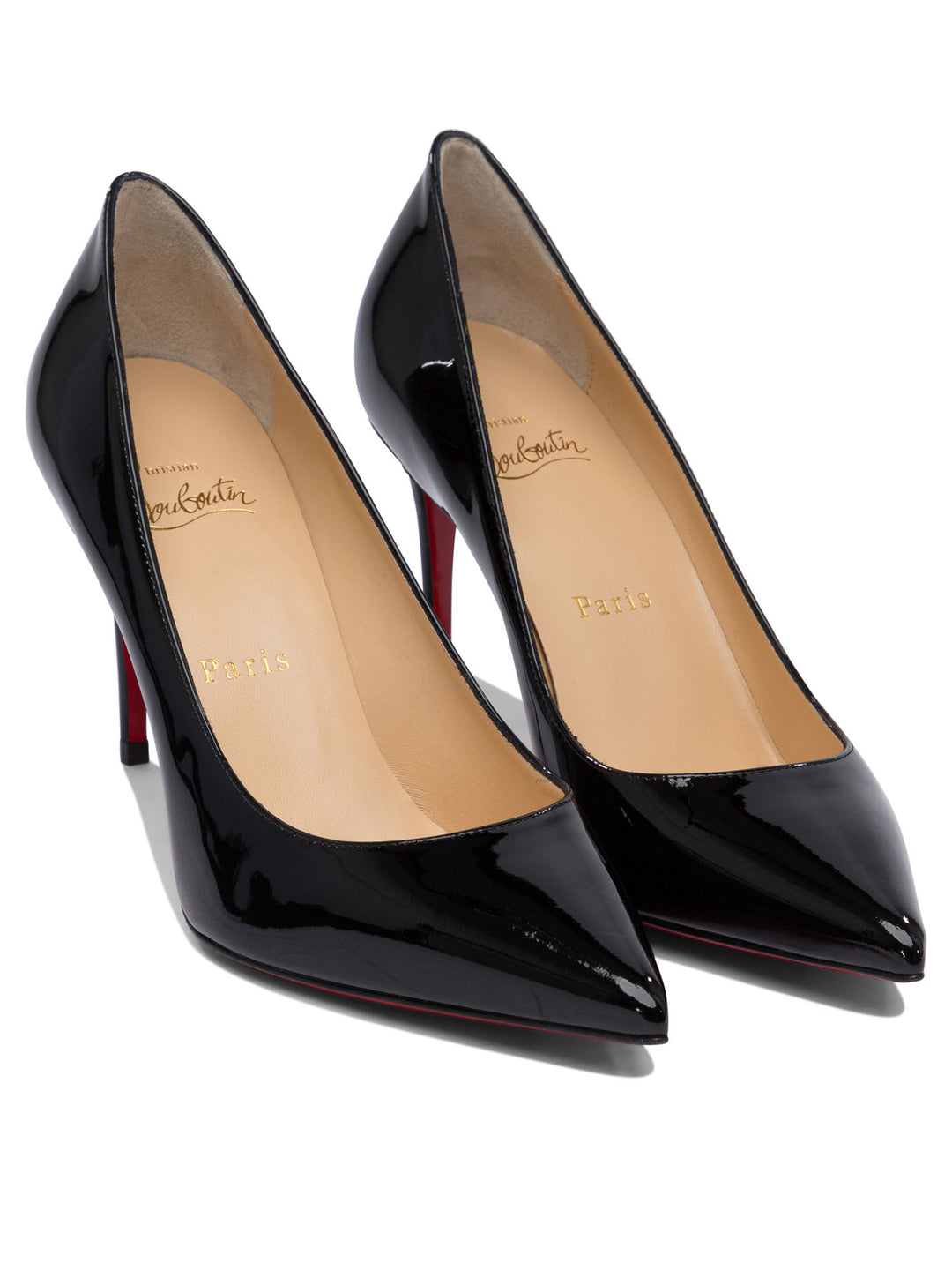 Christian Louboutin Kate 85 Patent Heeled shoes - Nero | 83a5f740a9b3a66c2f3ec4672e2935e383689e2c